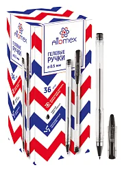 Ручка гелевая АТТОМЕКС черная