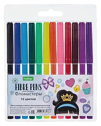 Фломастеры ХАТБЕР Мечты принцессы эко 12цв