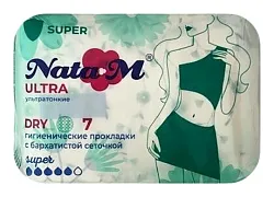 Прокладки НАТА-М Ультра Супер Драй 7шт