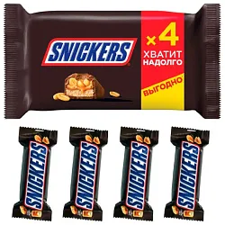 Батончик СНИКЕРС мультипак 160г