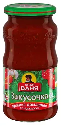 Аджика ДЯДЯ ВАНЯ Домашняя с чесноком ст/б 460г