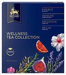 Чай РИЧАРД Роял Веллнесс Ти Коллекшн ассорти 20пак