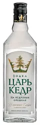 Водка ЦАРЬ КЕДР 38-40% ст/б 0.5л