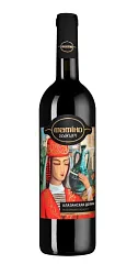 Вино МАМИКО Алазанская Долина красное п/сл 12% ст/б 0.75л