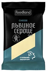 Сыр РАДОСТЬ ВКУСА Львиное сердце с козьим молоком бзмж 45% 180г