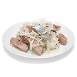 Закуска селедочка с луком
