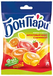 Карамель БОН ПАРИ Ассорти 75г