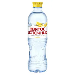 Вода СВЯТОЙ ИСТОЧНИК лимон пэт 0.5л