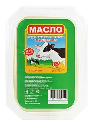 Масло сладко-сливочное СЕМКИН Традиционное несоленое бзмж 82.5% 300г