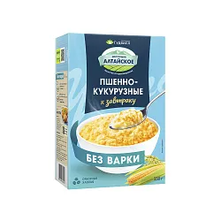 Хлопья ГУДВИЛЛ пшенно-кукурузные не требующие варки карт/уп 350г