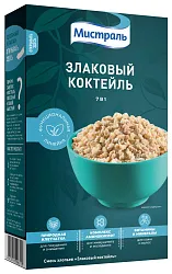 Хлопья МИСТРАЛЬ Смесь Злаковый коктейль карт/уп 400г