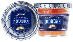 Икра лососевая ПУТИНА ст/б 90г
