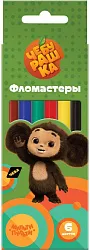 Фломастеры МУЛЬТИ-ПУЛЬТИ Чебурашка смываемые 6цв