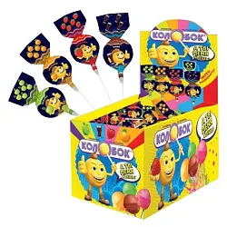 Леденец на палочке СЛАДКАЯ СКАЗКА Колобок 10г