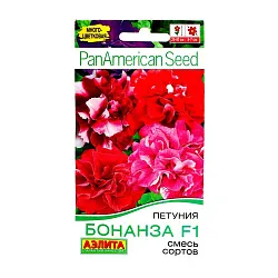 Семена АЭЛИТА Петуния Бонанза махровая смесь 5г