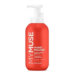 Мыло-пенка МАЙ МЬЮСС с маслом макадамии и экстрактом черного перца 500мл