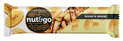 Батончик НАТ&ГОУ арахисовый с бананом 42г
