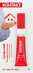 Клей КОНТАКТ Универсальный 3г