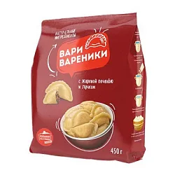 Вареники ВАРИ ВАРЕНИКИ с печенью 450г