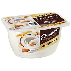 Творожный продукт ДАНИССИМО Миндально-кокосовый десерт бзмж 6.8% 130г