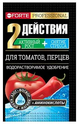 Удобрение БОНА ФОРТЕ для томатов и перцев м/у 100г