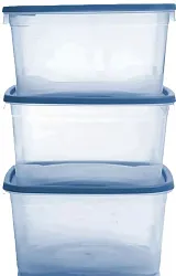 Контейнер для замораживания Морозко квадрат 1л 3шт