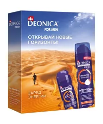 ПН ДЕОНИКА Фор мен заряд энергии пена для бритья+антиперспирант ролик