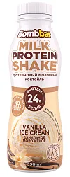 Коктейль молочный протеиновый БОМББАР Ванильное мороженое 350мл