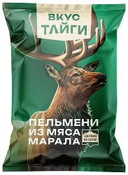 Пельмени ВКУС ТАЙГИ из мяса марала 800г