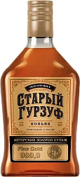 Коньяк СТАРЫЙ ГУРЗУФ Золотой купаж 999.9 4 года 40% ст/б 0.25л