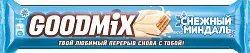 Батончик ГУДМИКС Дуо снежный миндаль 40г