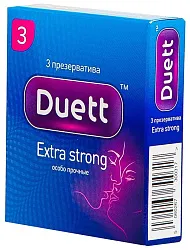 Презервативы ДУЭТТ Особо прочные №3