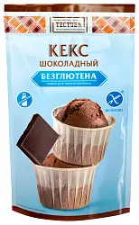 Смесь ТЕСТОВЪ Кекс шоколадный без глютена 250г