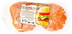 Булочка ВОСХОД для гамбургера нарезка 120г
