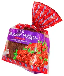 Хлеб ИНСКОЙ Ржаное чудо с клюквой нарезка 300г