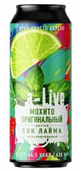 Газ.напиток А-ЛАЙВ Мохито оригинальный ж/б 0.43л