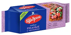 Хлебцы ЩЕДРЫЕ Ржаные с чесноком 100г