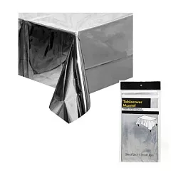 Скатерть одноразовая 137*183см ПВХ арт.591V-6-001