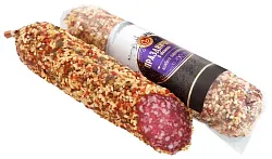 Колбаса МЕЖЕНИНОВСКАЯ ПФ Фейерверк вкуса в обсыпке с/к 270г