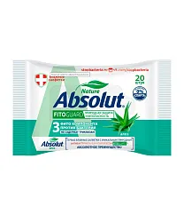 Влажные салфетки АБСОЛЮТ Фитогард алоэ 20шт