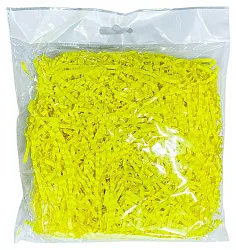 Декор пасхальный ДОМАШНЯЯ КУХНЯ Трава наполнитель бумажный жёлтая 40г