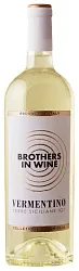Вино БРАЗЭРС ИН ВАЙН Верментино белое сух 12.5% ст/б 0.75л