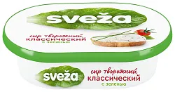 Сыр СВЕЖА с зеленью бзмж 60% 150г