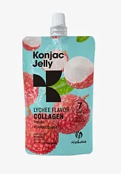 Желе конжаковое ХЕТСТИЯ Личи с пептидами коллагена м/у 150г