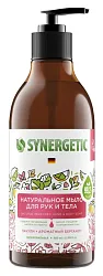 Жидкое мыло СИНЕРГЕТИК пачули и бергамот 380мл