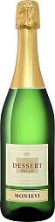 Игристое вино МОНТЕВИ Десерт Дольче белое п/сл 9.5% ст/б 0.75л
