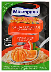 Каша овсяная МИСТРАЛЬ заряд энергии м/у 40г