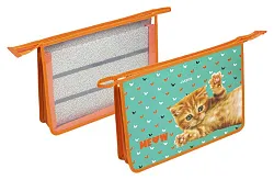 Папка для труда ДЕВЕНТЕ Котята А4 два отделения 33.7*24*8см арт.8054310