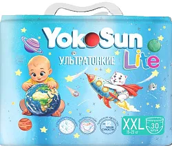 Подгузники-трусики ЙОКОСАН Лайт ультратонкие XXL 15-25кг 30шт