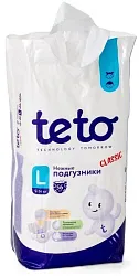 Подгузники ТЕ-ТО Классик L 56шт